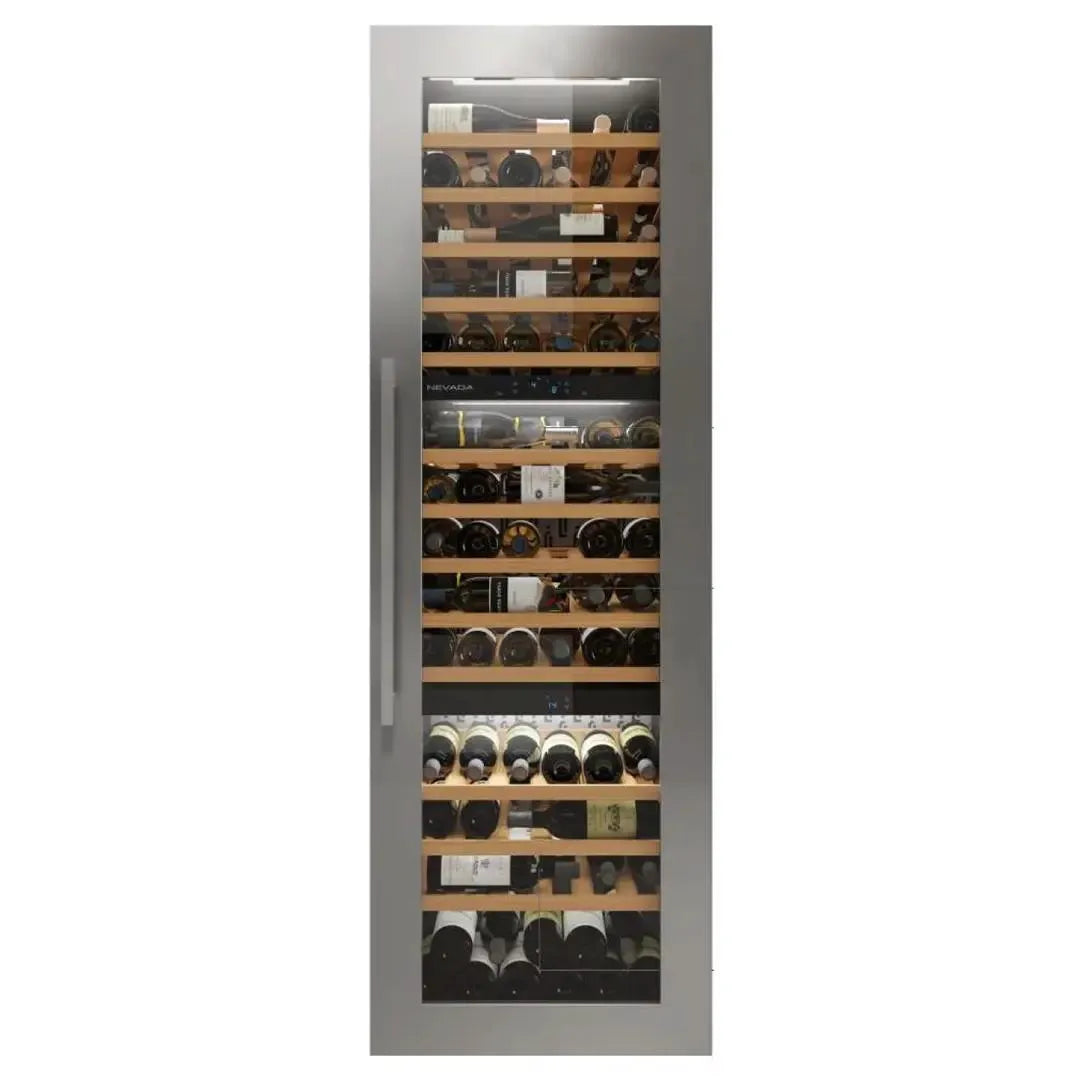 Cantinetta Nevada da incasso (93 Bottiglie) con Maniglia Inox