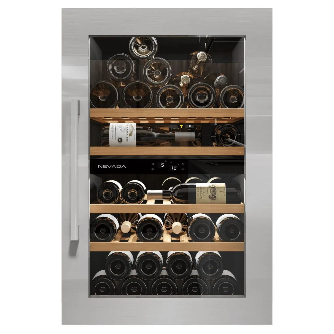 Cantinetta Nevada da incasso (52 Bottiglie) con Maniglia Inox